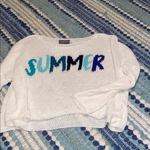 SUPER cute summer sweater